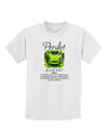 Birthstone Peridot Childrens T-Shirt-Childrens T-Shirt-TooLoud-White-X-Small-Davson Sales