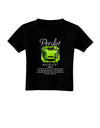 Birthstone Peridot Toddler T-Shirt Dark-Toddler T-Shirt-TooLoud-Black-2T-Davson Sales