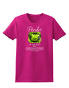 Birthstone Peridot Womens Dark T-Shirt-TooLoud-Hot-Pink-Small-Davson Sales