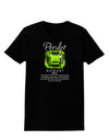 Birthstone Peridot Womens Dark T-Shirt-TooLoud-Black-X-Small-Davson Sales