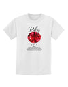 Birthstone Ruby Childrens T-Shirt-Childrens T-Shirt-TooLoud-White-X-Small-Davson Sales