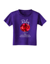 Birthstone Ruby Toddler T-Shirt Dark-Toddler T-Shirt-TooLoud-Purple-2T-Davson Sales