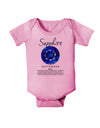 Birthstone Sapphire Baby Romper Bodysuit-Baby Romper-TooLoud-Pink-06-Months-Davson Sales