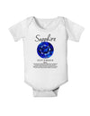 Birthstone Sapphire Baby Romper Bodysuit-Baby Romper-TooLoud-White-06-Months-Davson Sales