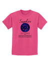 Birthstone Sapphire Childrens T-Shirt-Childrens T-Shirt-TooLoud-Sangria-X-Small-Davson Sales