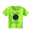 Birthstone Sapphire Toddler T-Shirt-Toddler T-Shirt-TooLoud-Lime-Green-2T-Davson Sales