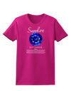 Birthstone Sapphire Womens Dark T-Shirt-TooLoud-Hot-Pink-Small-Davson Sales