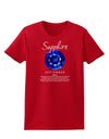 Birthstone Sapphire Womens Dark T-Shirt-TooLoud-Red-X-Small-Davson Sales