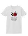 Birthstone Tourmaline Womens T-Shirt by TooLoud-Womens T-Shirt-TooLoud-White-X-Small-Davson Sales