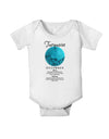 Birthstone Turquoise Baby Romper Bodysuit by TooLoud-Baby Romper-TooLoud-White-06-Months-Davson Sales