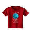 Birthstone Turquoise Toddler T-Shirt Dark by TooLoud-Toddler T-Shirt-TooLoud-Red-2T-Davson Sales