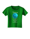 Birthstone Turquoise Toddler T-Shirt Dark by TooLoud-Toddler T-Shirt-TooLoud-Clover-Green-2T-Davson Sales