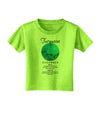 Birthstone Turquoise Toddler T-Shirt by TooLoud-Toddler T-Shirt-TooLoud-Lime-Green-2T-Davson Sales