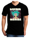 Bitcoin Maniac Crypto Adult V-Neck T-shirt-Mens T-Shirt-TooLoud-Black-Small-Davson Sales