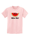 Bite Me Childrens T-Shirt-Childrens T-Shirt-TooLoud-PalePink-X-Small-Davson Sales