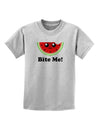 Bite Me Childrens T-Shirt-Childrens T-Shirt-TooLoud-AshGray-X-Small-Davson Sales