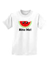 Bite Me Childrens T-Shirt-Childrens T-Shirt-TooLoud-White-X-Small-Davson Sales