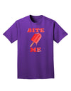 Bite Me Ice Cream Adult Dark T-Shirt-Mens T-Shirt-TooLoud-Purple-XXXX-Large-Davson Sales