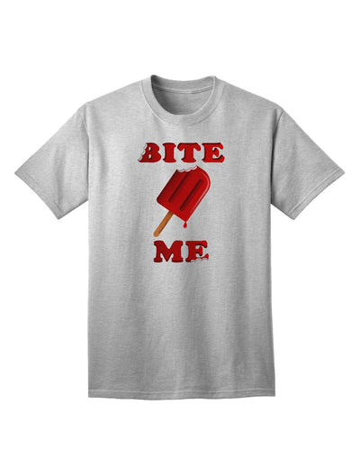 Bite Me Ice Cream Adult T-Shirt-unisex t-shirt-TooLoud-AshGray-XXXX-Large-Davson Sales