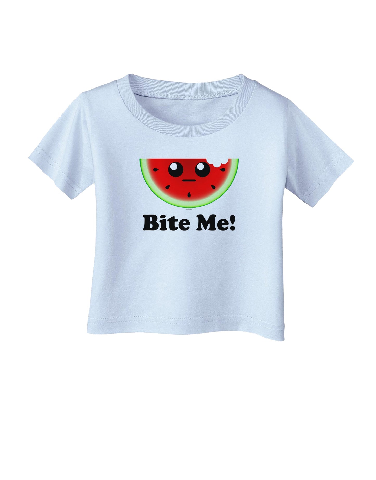 Bite Me Infant T-Shirt-Infant T-Shirt-TooLoud-Light-Blue-06-Months-Davson Sales