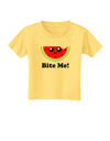 Bite Me Toddler T-Shirt-Toddler T-Shirt-TooLoud-Daffodil-Yellow-2T-Davson Sales