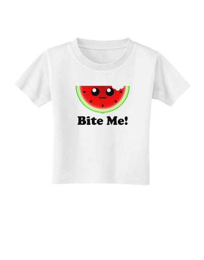 Bite Me Toddler T-Shirt-Toddler T-Shirt-TooLoud-White-2T-Davson Sales