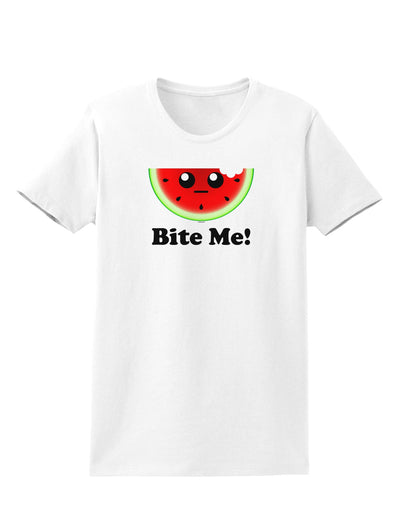 Bite Me Womens T-Shirt-Womens T-Shirt-TooLoud-White-X-Small-Davson Sales