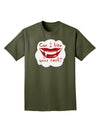 Bite your neck Adult Dark T-Shirt-Mens T-Shirt-TooLoud-Military-Green-XXXX-Large-Davson Sales