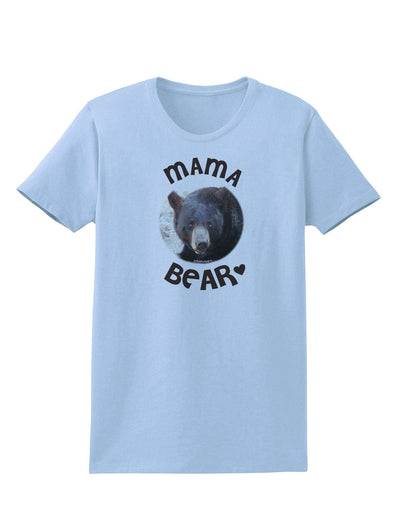 Black Bear - Mama Bear Womens T-Shirt-Womens T-Shirt-TooLoud-Light-Blue-XXXX-Large-Davson Sales