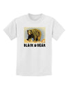 Black Bear Watercolor Childrens T-Shirt-Childrens T-Shirt-TooLoud-White-X-Small-Davson Sales