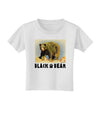 Black Bear Watercolor Toddler T-Shirt-Toddler T-Shirt-TooLoud-White-2T-Davson Sales