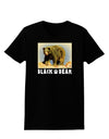 Black Bear Watercolor Womens Dark T-Shirt-TooLoud-Black-X-Small-Davson Sales