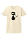 Black Cat Halloween Womens T-Shirt-Womens T-Shirt-TooLoud-Natural-X-Small-Davson Sales