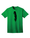 Black Feather Premium Adult T-Shirt - Elegance Meets Comfort-Mens T-shirts-TooLoud-Kelly-Green-Small-Davson Sales