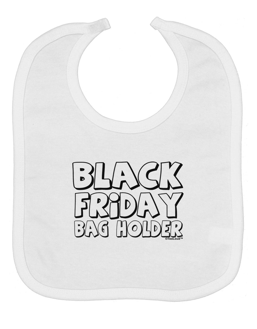 Black Friday Bag Holder Baby Bib