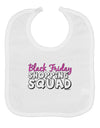 Black Friday Shopping Squad Baby Bib