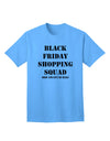 Black Friday Shopping Squad - Premium Adult T-Shirt for Deal Hunters-Mens T-shirts-TooLoud-Aquatic-Blue-Small-Davson Sales