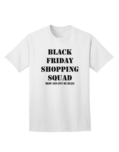 Black Friday Shopping Squad - Premium Adult T-Shirt for Deal Hunters-Mens T-shirts-TooLoud-White-Small-Davson Sales