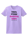 Black Friday Shopping Team - Shop Til You Drop Womens T-Shirt-Womens T-Shirt-TooLoud-Lavender-X-Small-Davson Sales