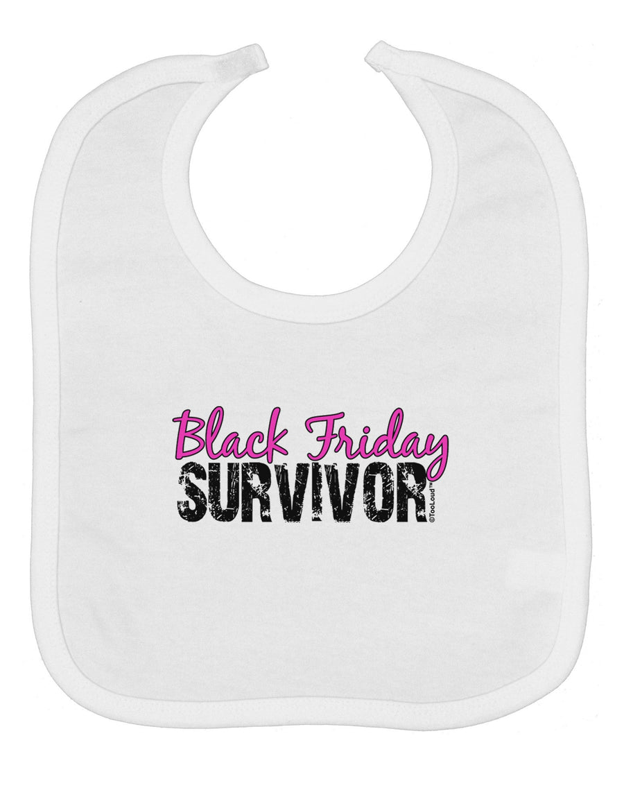 Black Friday Survivor Baby Bib