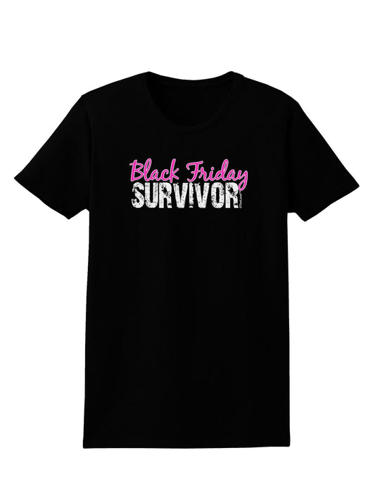 Black Friday Survivor Womens Dark T-Shirt-TooLoud-Black-XXX-Large-Davson Sales