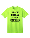 Black Friday Team Captain - 'Drop and Give Me Deals' Premium Adult T-Shirt for Ecommerce Savvy Shoppers-Mens T-shirts-TooLoud-Neon-Green-Small-Davson Sales