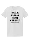 Black Friday Team Captain - Drop and Give Me Deals Womens T-Shirt-Womens T-Shirt-TooLoud-White-X-Small-Davson Sales