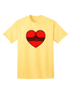 Black Lace Panty Heart Adult T-Shirt: A Sophisticated Choice for Contemporary Fashion-Mens T-shirts-TooLoud-Yellow-Small-Davson Sales