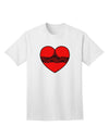 Black Lace Panty Heart Adult T-Shirt: A Sophisticated Choice for Contemporary Fashion-Mens T-shirts-TooLoud-White-Small-Davson Sales