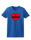 Black Lace Panty Heart Womens Dark T-Shirt-TooLoud-Royal-Blue-X-Small-Davson Sales