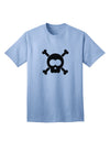 Black Skull and Crossbones - Premium Adult T-Shirt for the Bold and Fearless-Mens T-shirts-TooLoud-Light-Blue-Small-Davson Sales