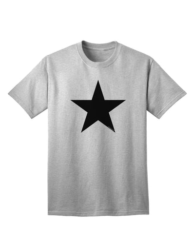 Black Star Adult T-Shirt-unisex t-shirt-TooLoud-AshGray-XXXX-Large-Davson Sales
