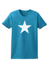 Black Star Womens Dark T-Shirt-Womens T-Shirt-TooLoud-Turquoise-XXX-Large-Davson Sales