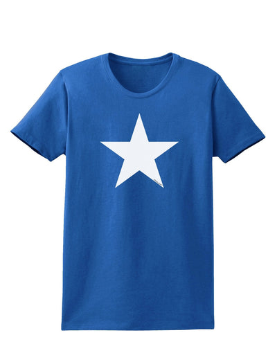 Black Star Womens Dark T-Shirt-Womens T-Shirt-TooLoud-Royal-Blue-XXX-Large-Davson Sales